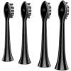 AENO Sonic Electric Toothbrush DB6: Schwarz, 5 Modi, kabelloses Laden, 46000 U/min, 40 Tage ohne Aufladen, IPX7