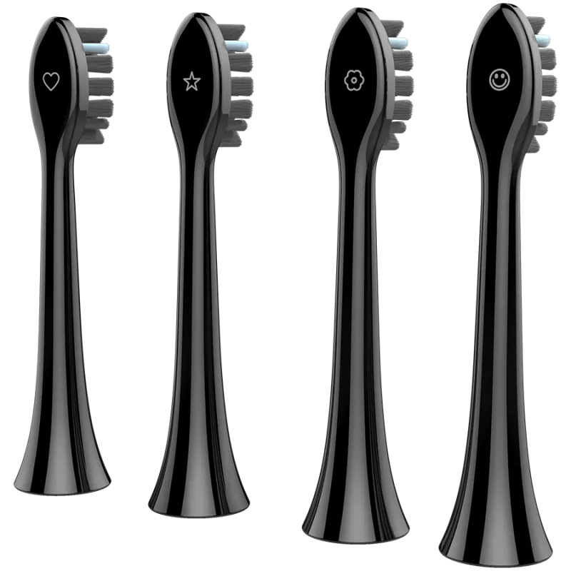 AENO Sonic Electric Toothbrush DB6: Schwarz, 5 Modi, kabelloses Laden, 46000 U/min, 40 Tage ohne Aufladen, IPX7