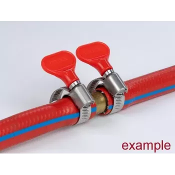 Schneckengetriebe-Schlauchklemme DeLOCK 19460 Mehrfarbig
