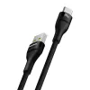 Baseus Flash 2 USB A auf USB C Schnellladekabel 2 m 100 W Schwarz