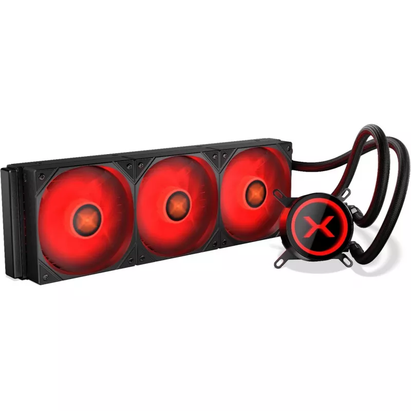 Kühllüfter KRUX HydroX 360 ARGB, kompatibel mit 360-mm-Radiatoren, ARGB-Beleuchtung