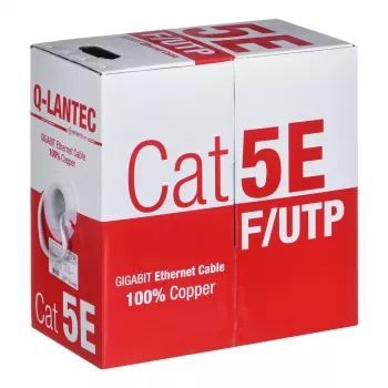 Netzwerkkabel Alantec KIF5PVC305Q Cat5e F/UTP (FTP) 305 m Grau