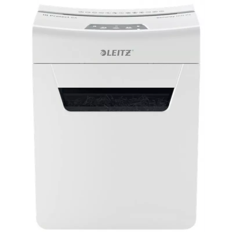Leitz IQ Protect Premium Aktenvernichter 8X P4, 4 x 40 mm, 14 L, 125 Blatt, 55 dB, Touch, 8 Blatt
