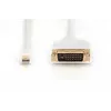 Kabel DisplayPort 1.1a Mini DP-DVI Typ A MM 2,0m