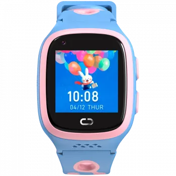 Canyon Kinderuhr ZEFIR KW-49 E-SIM 4G GPS WiFi Video Musik Spiele Englisch lernen, Pink&Blau