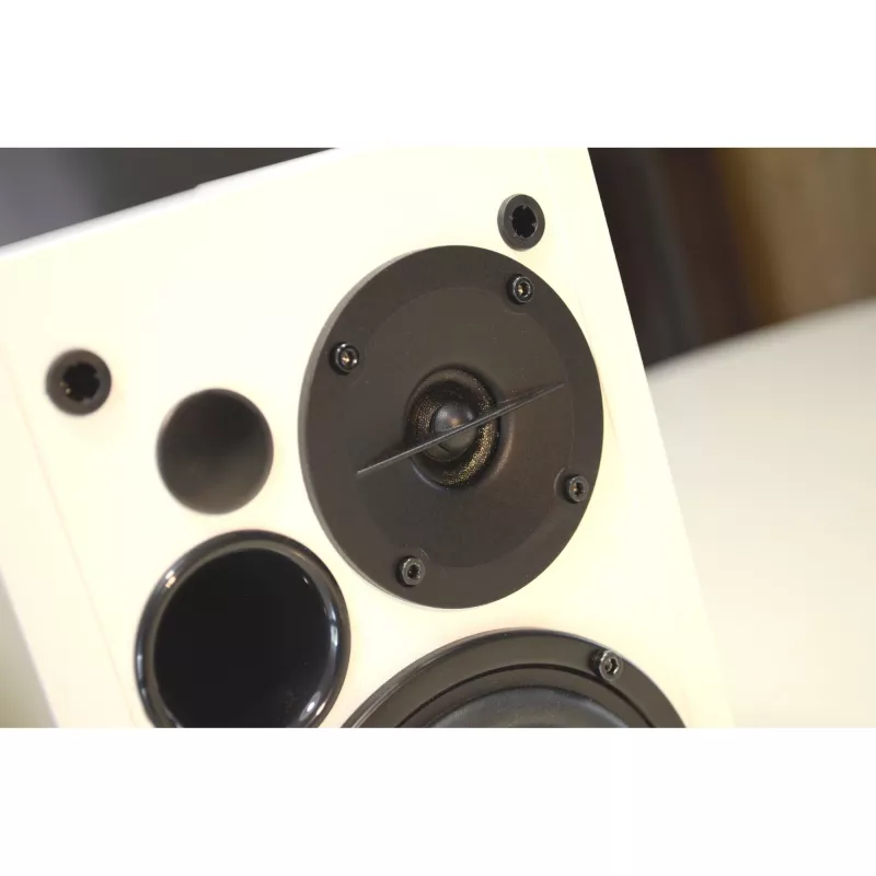 Edifier Active Speakers Studio R1280T 2.0 Weiß/Silber Einzelhandel - Aktivlautsprecher - Aktivlautsprecher
