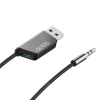 Savio TR-16 Transmitter AUX-Adapter mit Freisprechfunktion, Bluetooth 5.3, Google Assistant/Siri
