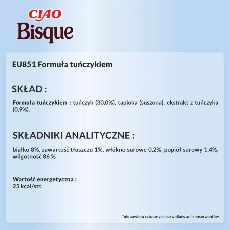 INABA Ciao Bisque Thunfisch - Katzenleckerlis - 40 g