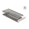 DeLOCK PCI Express 4.0 x16 Karte auf 4 x interne NVMe M.2 Key M mit Kühlkörper und Lüfter
