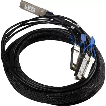 Mikrotik XQ+BC0003-XS+ InfiniBand/Glasfaserkabel 3 m QSFP28 4x SFP28 Schwarz