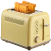 BUYDEEM 2-Scheiben-Toaster, Modell DT620E, Farbe Mellow Yellow, EU