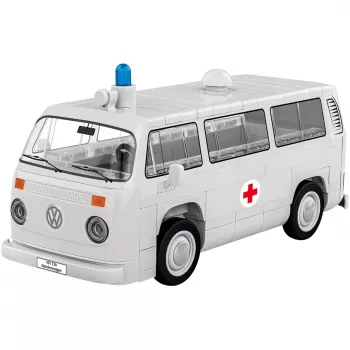 Cobi Modellbausatz Volkswagen T2b Krankenwagen 1:35 grau
