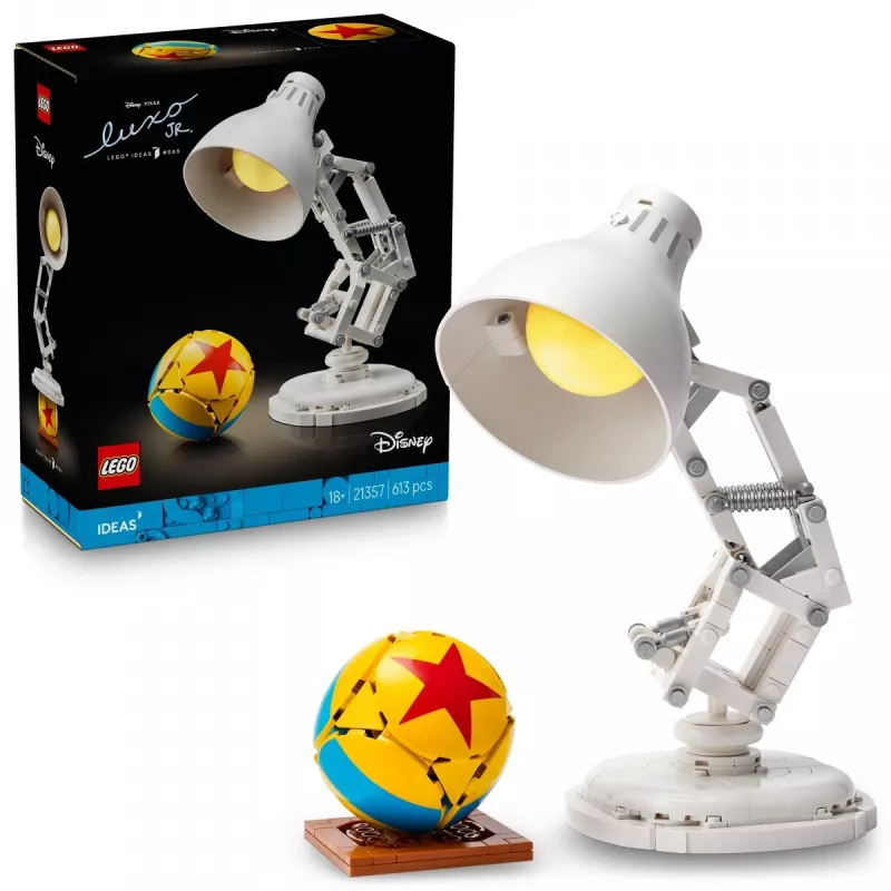 Konstruktionsspielzeug LEGO Ideas Modell 21357 — Luxo Jr., 613 Teile, 290×140×110 mm