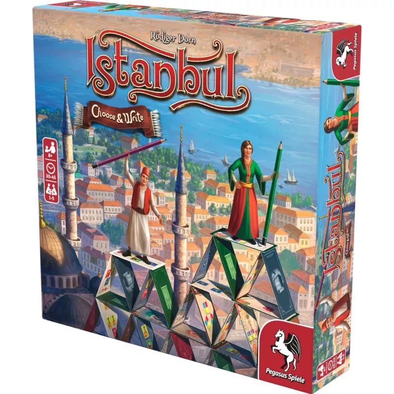 Istanbul - Choose & Write, Brettspiel