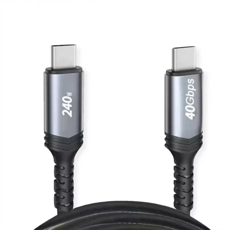USB-Kabel VALUE 11.99.9089 USB4 Gen 3x2 0,8 m USB-C Schwarz