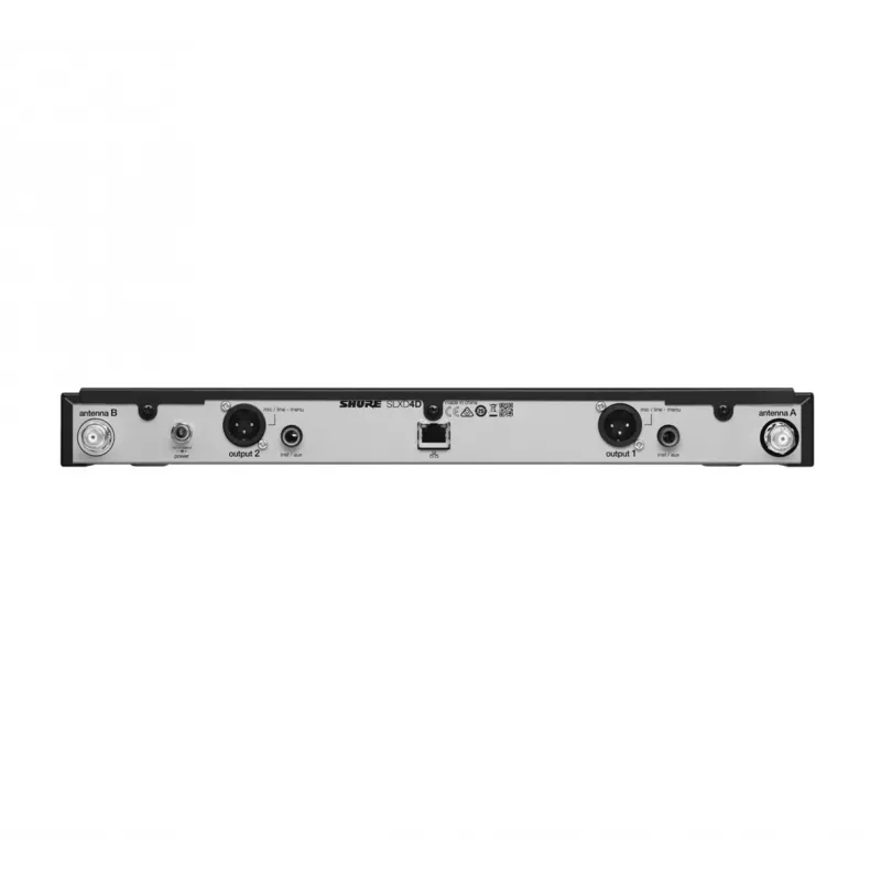 Shure SLXD4DE-G59 - Drahtlos-Mikrofonempfänger, 470 - 514 MHz