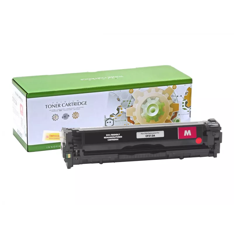 STATIC Tonerkartusche kompatibel mit HP CE273A/CE343A/CE743A Magenta wiederaufbereitet 7.500 Seiten