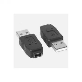 Adapter DeLOCK mini USB-B 5-pin USB-A Schwarz