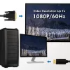 Videokabeladapter LogiLink CV0132 DisplayPort zu DVI 3m Schwarz
