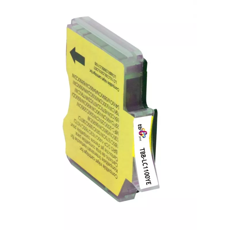 Ink TBB-LC1100YE (Brother LC980/1100) Gelb 100% neu