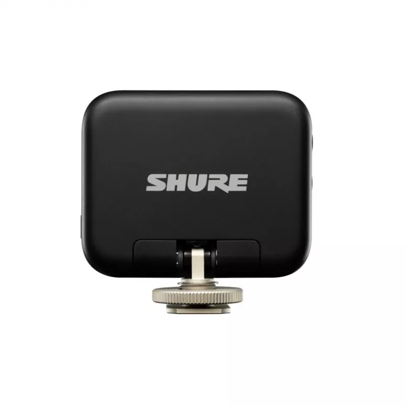 Kabelloser Kameramontage-Empfänger Shure MV-R-Z6 — 50–20000 Hz, 30 m Reichweite, 12–15 V, 308×101×38 mm, 0,429 kg, schwarz