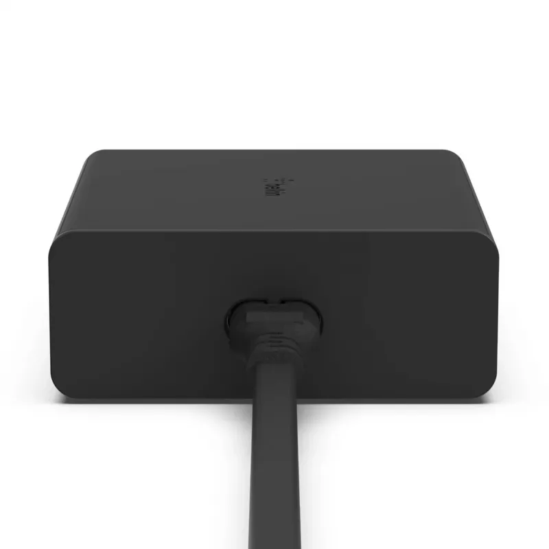 Ladegerät Belkin WCH010vfBK Innenbereich AC Schnellladen 2 USB Type-C Schwarz