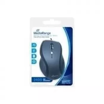 MediaRange - Maus - optisch - 5 Tasten - kabelgebunden - USB (MROS202)