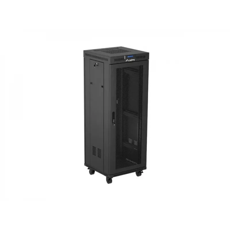 Lanberg FF01-6632-23BL Rack-Schrank 32U Freistehender Rack Schwarz
