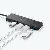 USB Hub Anker Innovations A7516016 USB 3.2 Gen 1 Type-A 5000 Mbit/s Schwarz