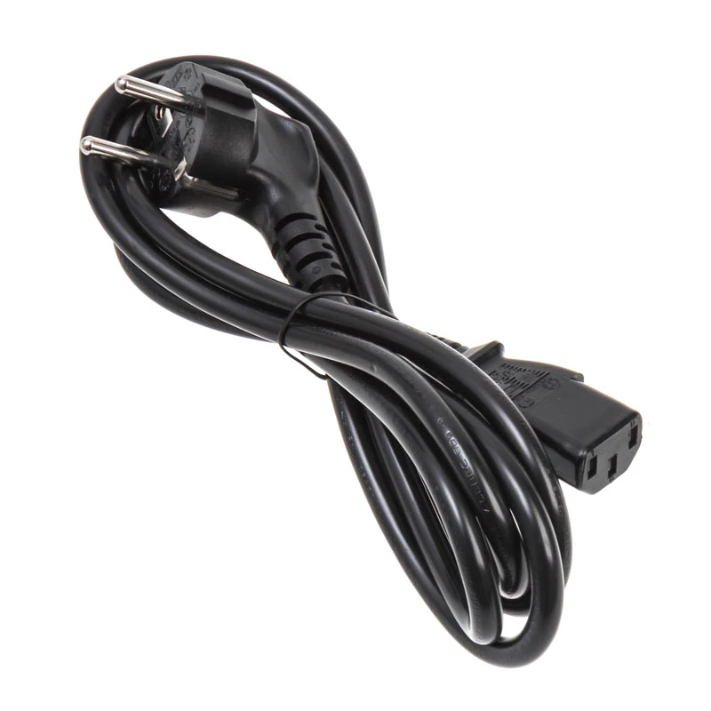 Stromkabel Kolink KKTP01V2 1,8 m – CEE7/7 auf C13, 250 V 10 A, schwarz