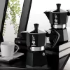 Bialetti Moka Express Moka-Kanne Schwarz