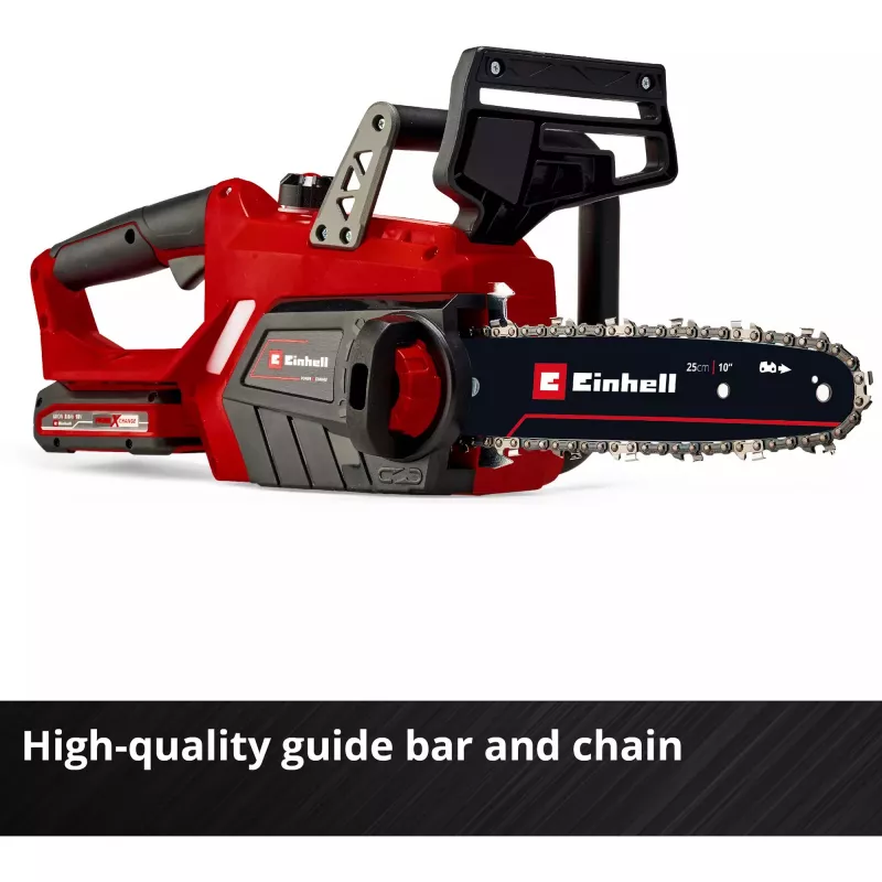 Einhell GE-LC 18 Li - Solo 4,3 m/s 18 V Lithium-Ionen (Li-Ion) Schwarz - Rot Akku-Kettensäge (4501761)