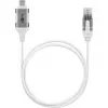 Goobay Ethernet-Kabel USB-C 3.1 zu RJ45 schlank 2 m - verbindet Router oder Modem (74387)