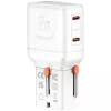 Travel Charger World 65W USB-C + USB-A weiß