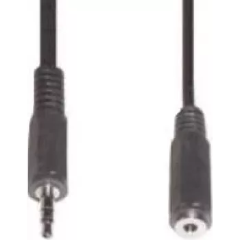 Audiokabel 3.5mm e+p B 125/5 5m Schwarz
