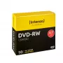 INTENSO DVD-RW 4,7 GB 4x, 10 Stück, 120 mm optische Disc, Slimcase