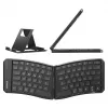 Inateck Full-Size gekrümmte Bluetooth-Tastatur N0131 QWERTZ Scherenschalter Schwarz