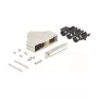 DeLOCK 67137 Drahtverbinder D-Sub 37-polig Silber Buchse