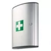 Durable 197323 Erste-Hilfe-Kasten L, Aluminium, silber