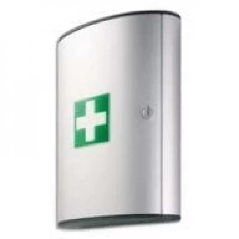 Durable 197323 Erste-Hilfe-Kasten L, Aluminium, silber