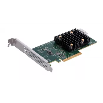 Interner HBA-Adapter Broadcom 9500-8i — PCIe SAS/SATA 12 Gbit/s, NVMe, Full-Height/Low-Profile