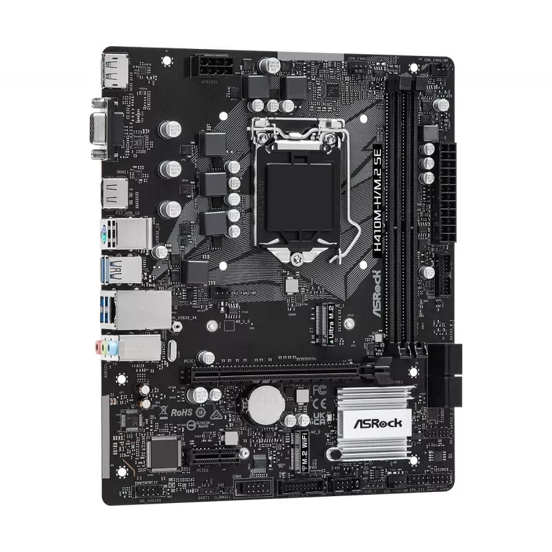 ASRock H410M-H/M.2 SE Mainboard Intel H410 LGA 1200 micro ATX