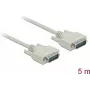 Serielles Kabel DeLOCK 85978 Beige 5m Sub-D15