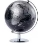 Schreibtischglobus politisch TROIKA LUNAR, 20 cm Durchmesser, 270 mm Höhe, schwarz/silber