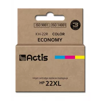 Actis KH-22R Tinte (Ersatz für HP 22XL C9352A; Standard; 18 ml; Farbe: Cyan, Magenta, Gelb)