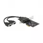 DeLOCK PCI Express x1 Karte auf 2 x Seriell RS-422/485