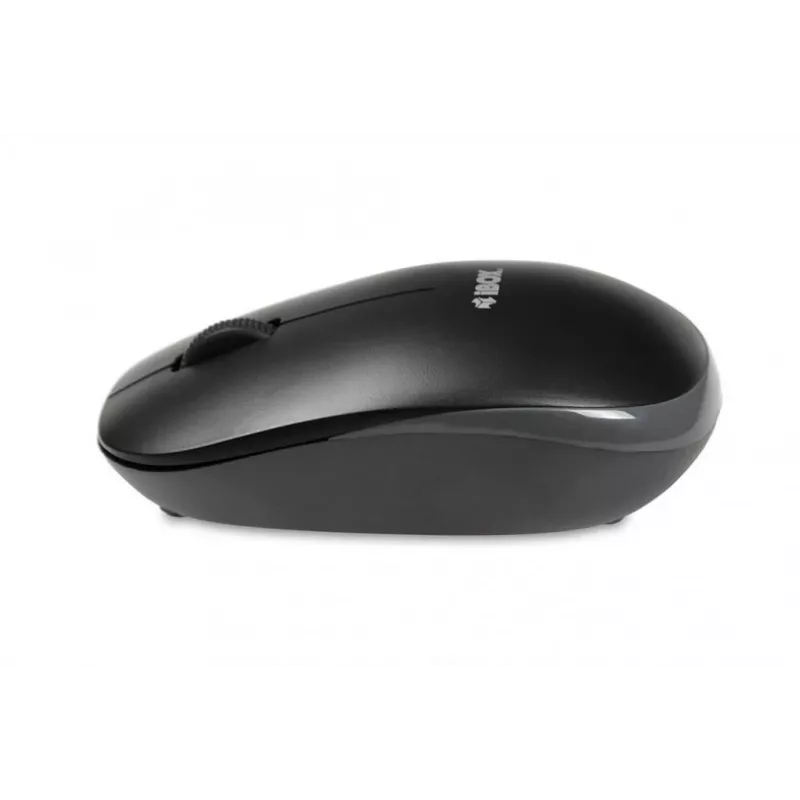 IBOX Desktop Kit Pro kabelloses Tastatur- und Maus-Set, QWERTY Full-Size 104 Tasten, 2,4 GHz, 1200 DPI, schwarz
