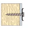 Schraube Fischer 563537 65 mm Metall 50 Stück