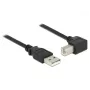USB-Kabel DeLOCK 0,5m USB 2.0-A USB 2.0-B Schwarz