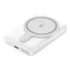 Powerbank Vention FHSW0 5000 mAh Kabelloses Laden 3 A USB-C Weiß